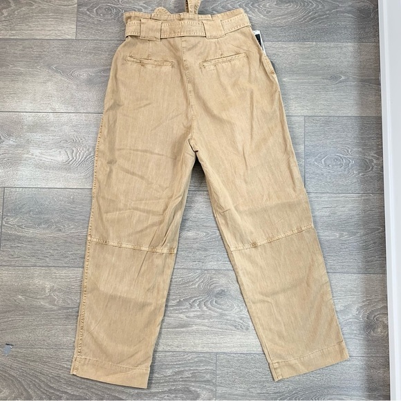 Aritzia Wilfred Free Isabella Pant Straight leg Crop Trousers High Rise Cargo - Picture 15 of 15